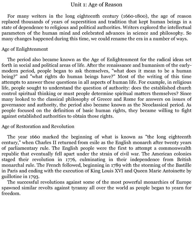 Compact Anthology of World Literature II: Volumes 4, 5, and 6 - Page 1